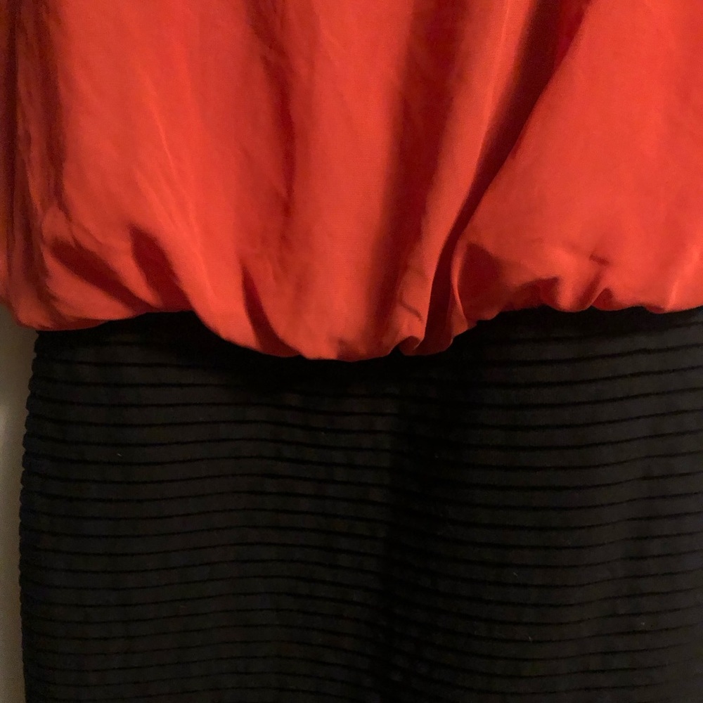 Orange/Black Enfocus Studio Dress - Picture 2 of 6